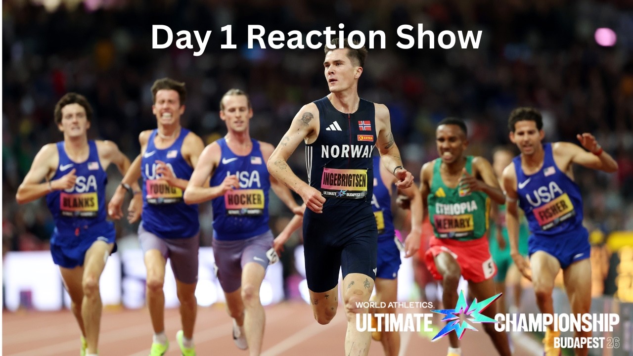 Jakob Ingebrigtsen 5000m GOLD, Cole Hocker Silver - Americans 5 of top 7- World Ultimate Champs
