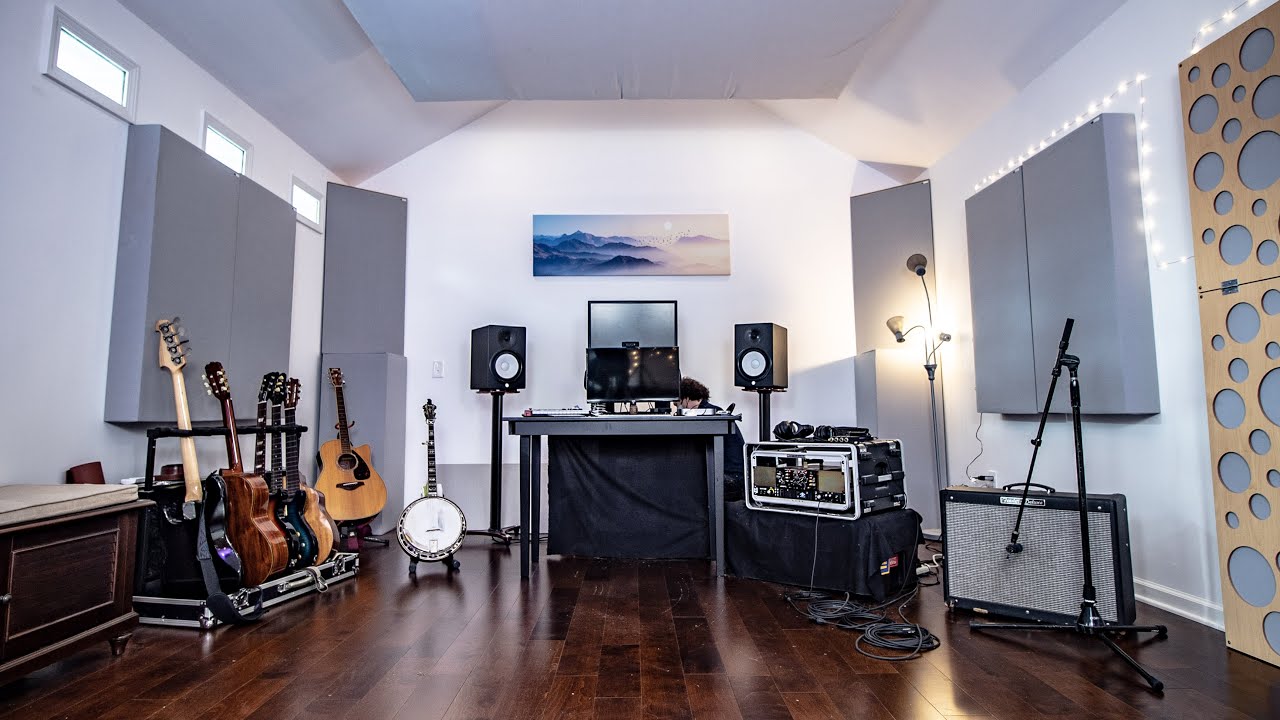 SOUNDPROOF HOME STUDIO Setup 2020 | Elevated Music (studio tour) - YouTube