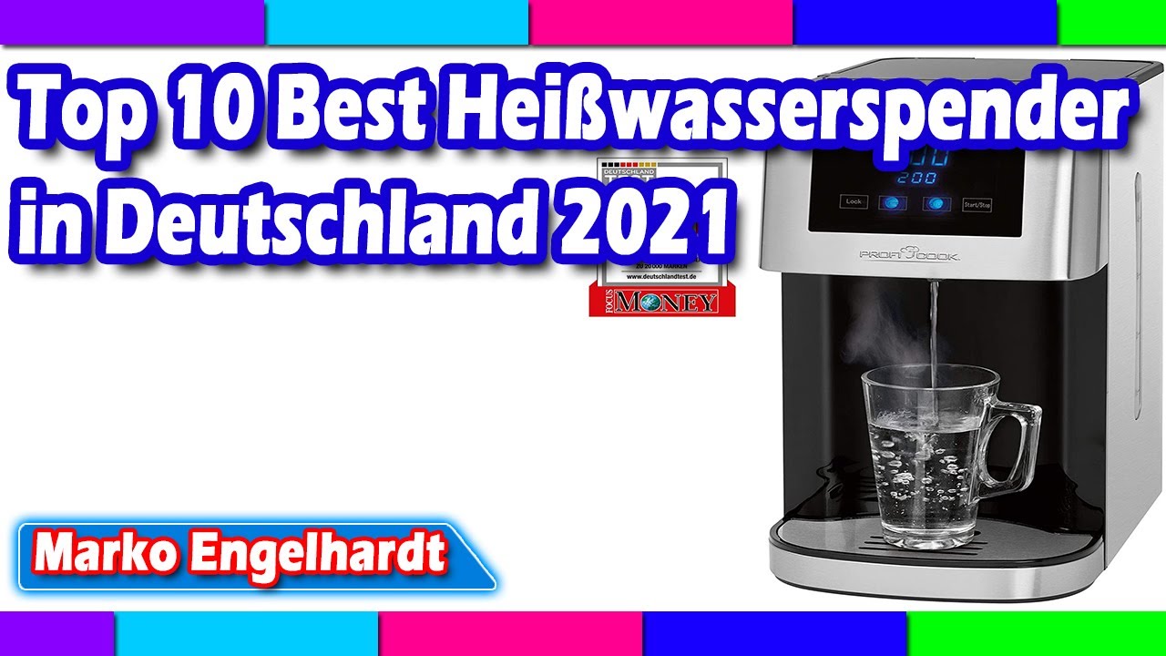 2021 Deutschland YouTube - Heißwasserspender 10 in Best Top