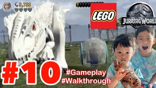 [รีวิว เล่นเกม] Lego Jurassic World EP.10 ตอนหนีอินโดมินัสในรถบอลไจโรสเฟียของสองพี่น้องแซกและเกรย์