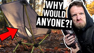 Who takes a chair backpacking?!?!