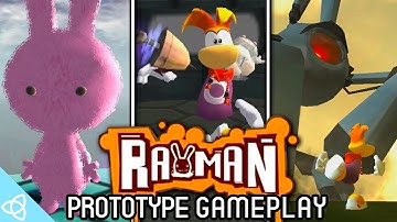 Rayman 4 - Leaked Beta Gameplay [Raving Rabbids Early Prototype]