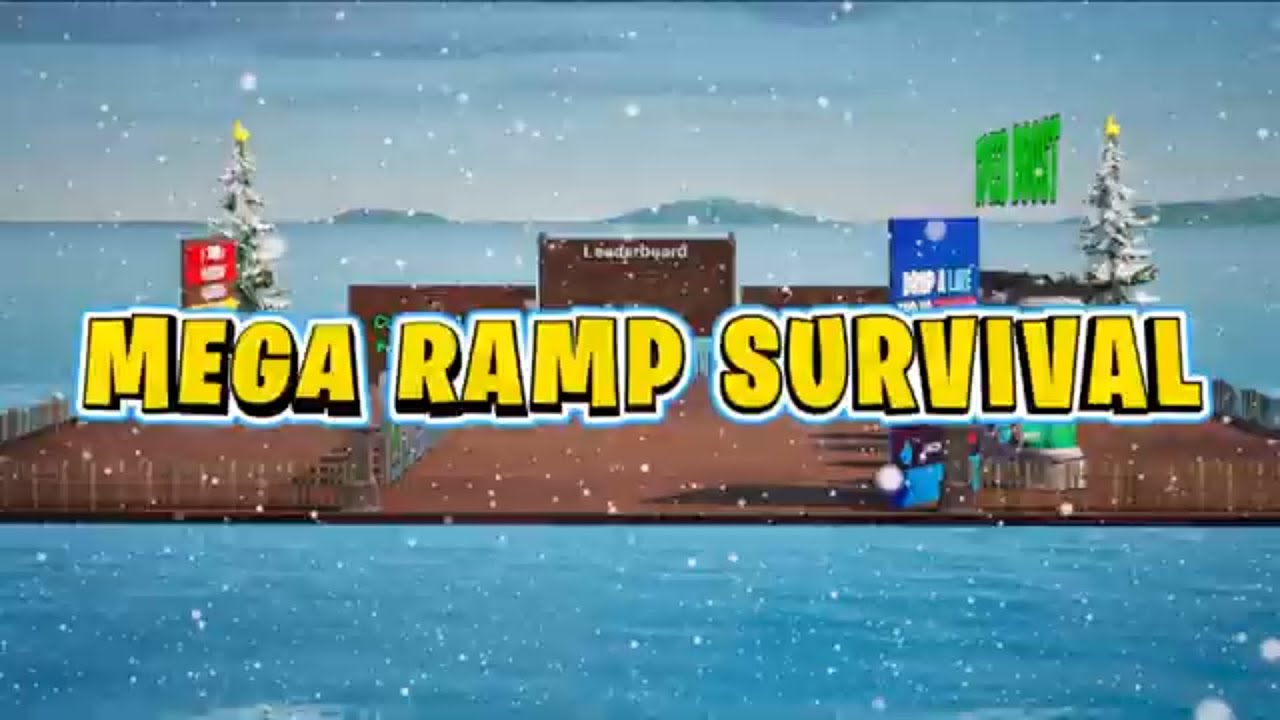 Mega Ramp Su Rival ️MEGA RAMP SURVIVAL ️ MAP CODE: 2733-5326-8855 - YouTube