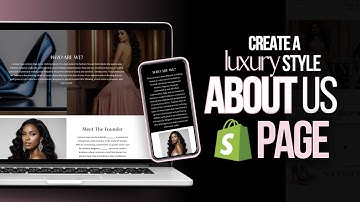 How To Create A Shopify About Us Page | FULL Step By Step Tutorial For Beginners