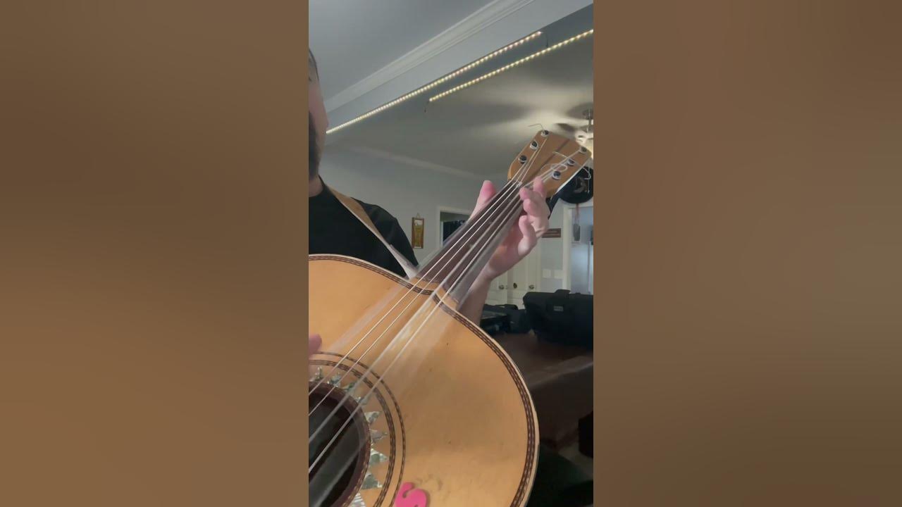 Guitarron Escala de Sol mayor y Mi menor #guitarron #mariachi #bass