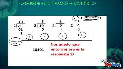 Convertir Binario a Decimal