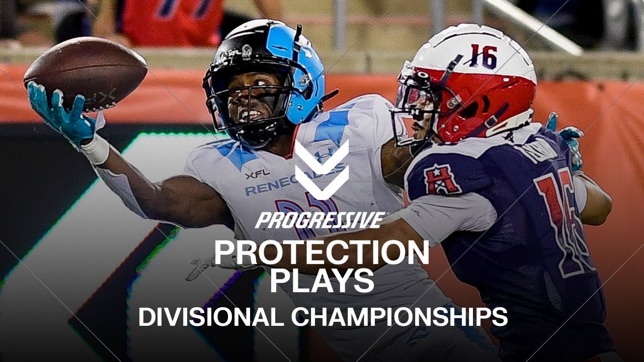 Progressive Protection Plays - XFL Playoffs Highlights