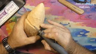 wood carving a gnome with the Dremel 4000 an Dremel 732