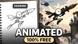 Create VIRAL Stickman Animations With AI (FREE & UNLIMITED )