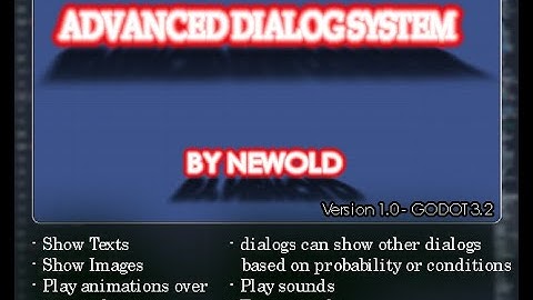 Dialog Box for Godot (download link in the description)