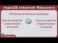 Reinstall macOS Using Internet Recovery 🔧