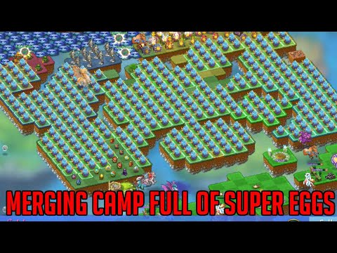 Merging Camp Full Of Super Eggs | Merge Dragons