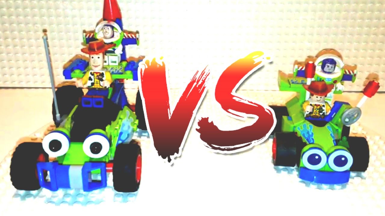 LEGO RC Car Comparison Toy Story SETS 2019 VS 2009 REVIEW YouTube
