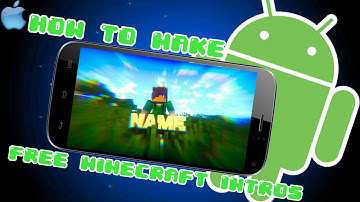 How to make a EPIC Minecraft 3D intro on IOS/Android
