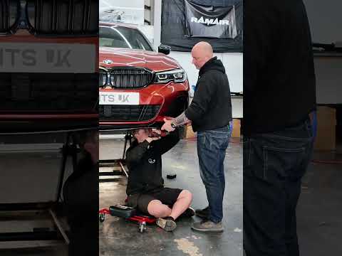 Install video thumbnail for BMW G20 LCI Gloss Black Splitter | KITS UK Style