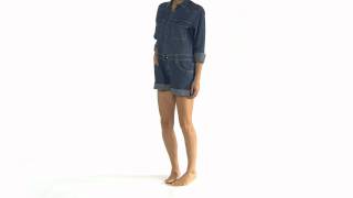 adidas Originals Blue Collection Denim Jumpsuit W