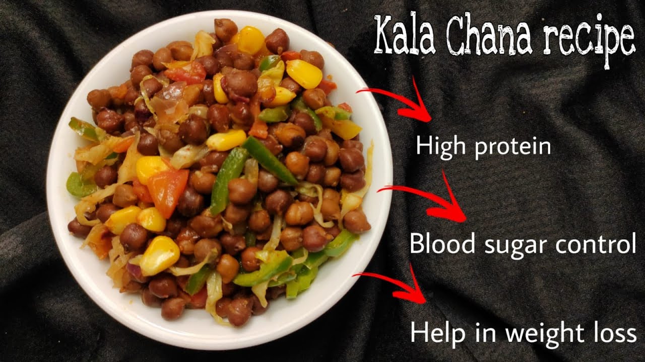 Kala Chana Fry Kala Chana Salad High Protein And Weight Loss Kala Chana Fry Kala Chana Salad High Protein And Weight Loss