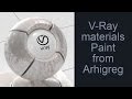 Vray materials paint and vray materials plaster  vray material library