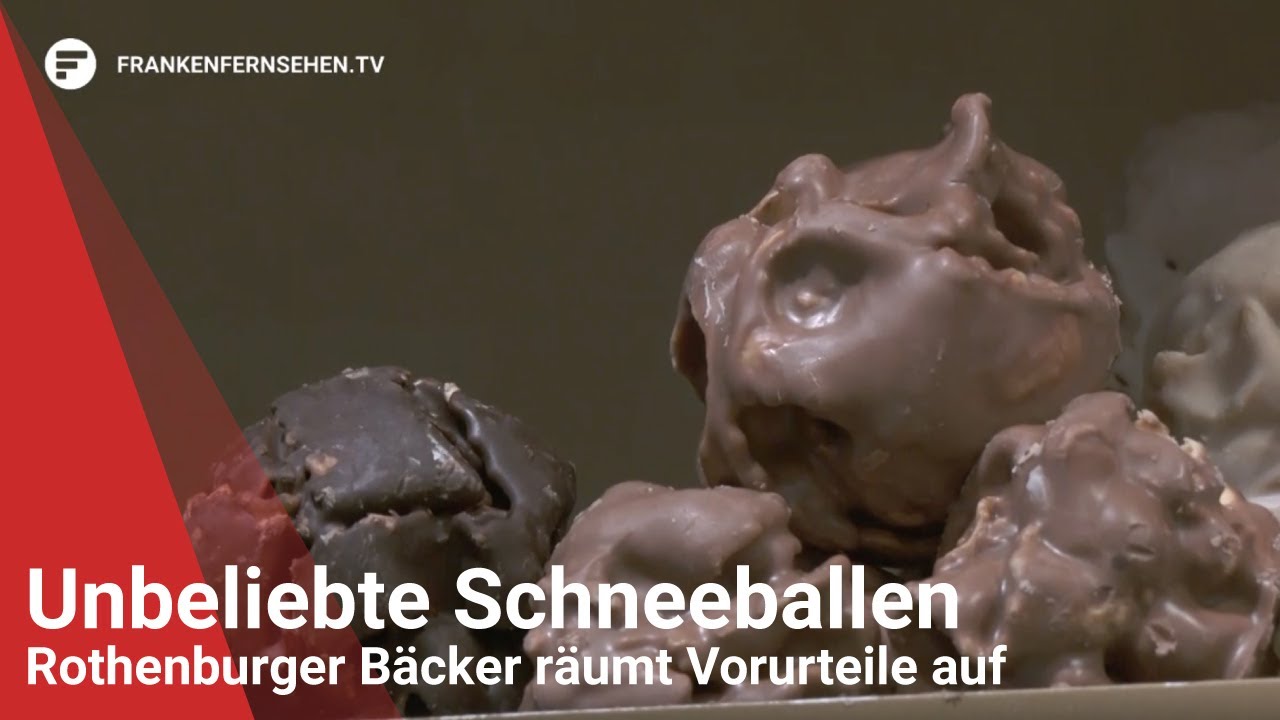 Schneeballen im Unbeliebtheits-Ranking: Rothenburger Bäcker räumt Vorurteile auf