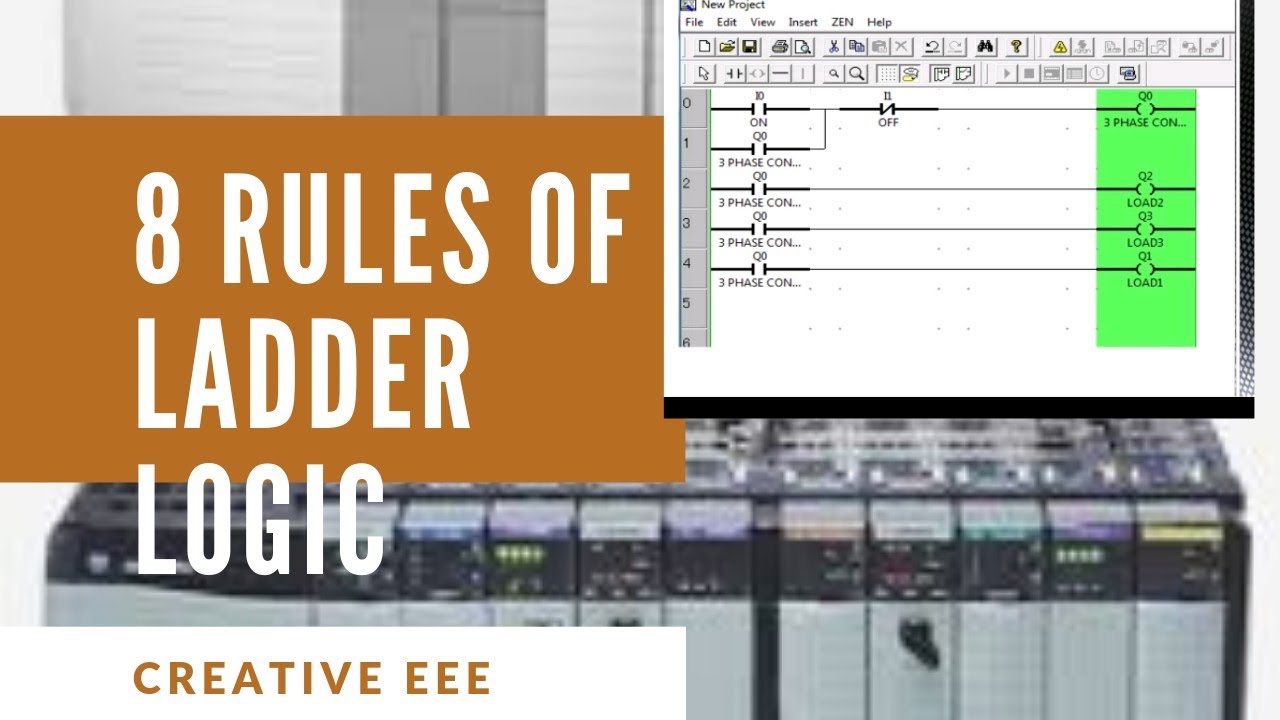 Plc Ladder Logic Programming Rules YouTube batch-simulator-plc-example-program-using-logixpro-simulator