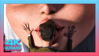 Ginormica Giantess Kiss Scene - Monsters Vs. Aliens (4K60 AI Upscale) 巨大娘