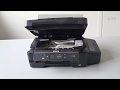 How to manually unlock Epson printer cartridges carriage.