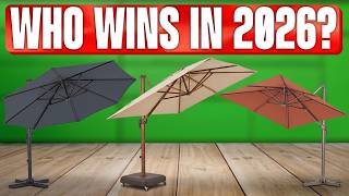 7 Best BUDGET Cantilever Patio Umbrellas on Amazon 2026 For Patio Pool Garden Windproof