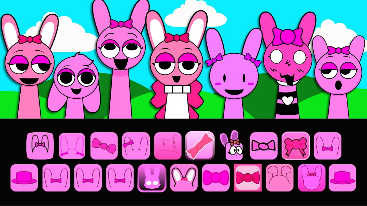 👻Paper DIY👻Incredibox Sprunki But Only PINKI in All Different Phases Revealed | DIY kertas buku 👻