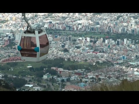 Teleferico on Pichincha - Quito Ecuador