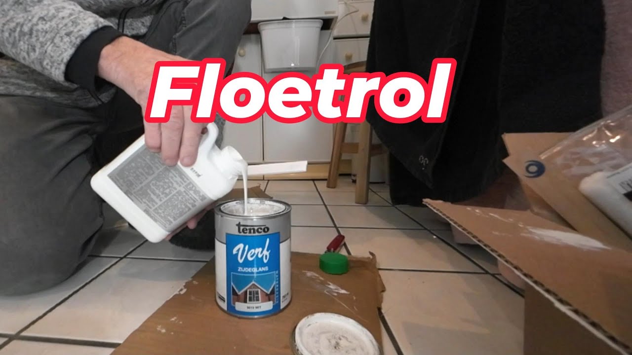 Floetrol in de verf