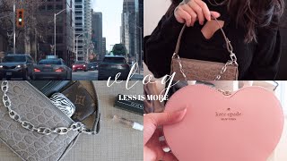 By Far Mini Rachel Bag Unboxing, H&M Mini Haul, Kate Spade Heart Bag ♥