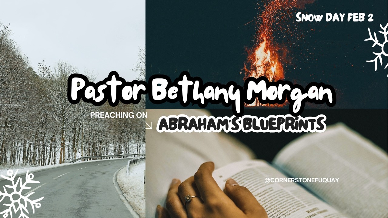 Pastor Bethany Morgan - Abraham's Blueprints - Sunday February 1, 2026