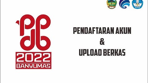Tutorial PPDB Online 2022 - Pendaftaran Akun & Upload Berkas