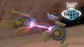 The Original Story Celebrated | Crochet Tatooine Pod Race 360 Profile