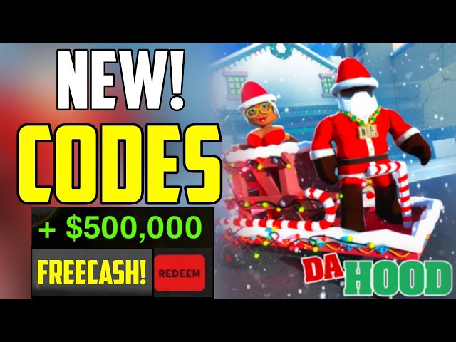 Da Hood Codes (December 2023) - Roblox