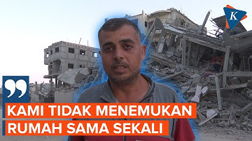 Potret Pilu Warga Gaza, Kembali ke Rumah tapi Hanya Temukan Kehancuran
