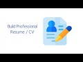 My CV Creator