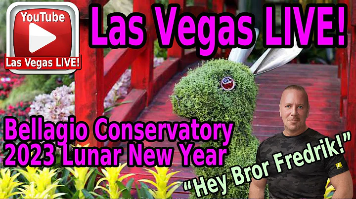 LAS VEGAS LIVE - BELLAGIO CONSERVATORY YEAR OF THE...
