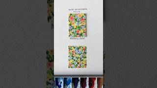 How To Paint A Watercolor Wildflower Field  watercolorart watercolortutorial watercolor