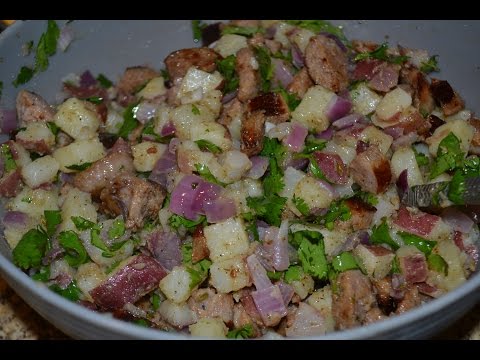 How to make Texas style potato salad recipe | The BEST
