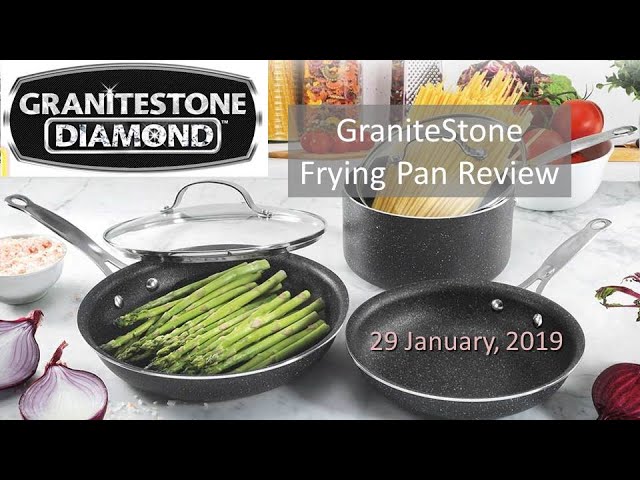GRANITESTONE Granite Stone Red Cookware Sets Nonstick Pots and Pans Set–  10pc Kitchen Cookware Sets |Cookware Pots and Pans for Cooking Pan Set