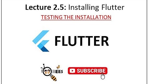 Lec 2.5 - Installing Flutter (5/5) - Test Installation (Urdu / Hindi)