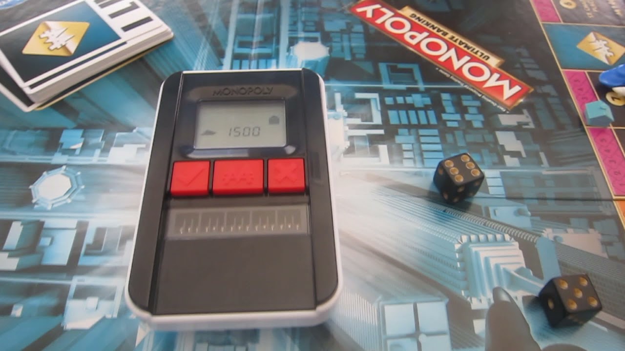 Unboxing the Monopoly Ultimate Banking!