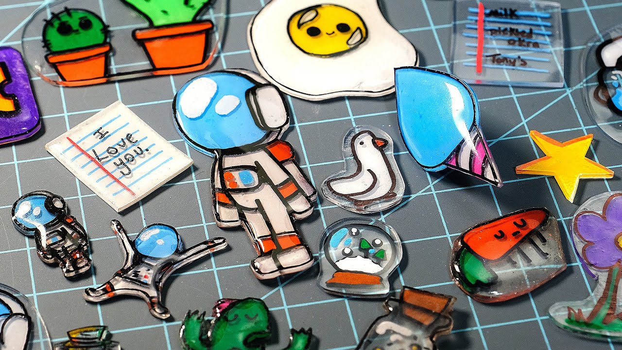 DIY Shrinky Dinks: Which Plastic Works Best? - Jennifer Maker