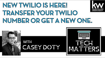 New Twilio integration is here! Transfer current Twilio number or get a new one.