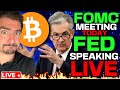 Fomc meeting live stream fed powell speaks and breaking crypto news will bitcoin pump or dump