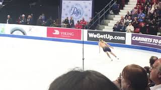 Ashley WAGNER SP “Hip Hip Chin Chin” 2017 Bridgestone Skate America (Fan Cam)