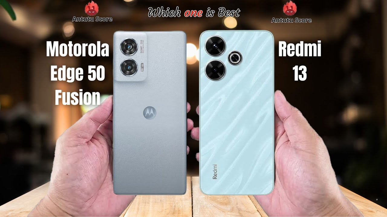 Motorola Edge 50 Fusion vs Redmi 13 Full comparison ⚡Which one is