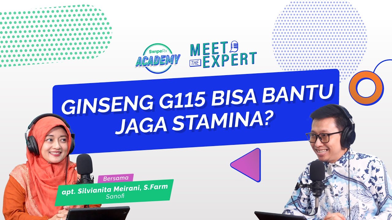 Tetap Produktif dengan Stamina Tubuh yang Fit! #MeetTheExpert with PHARMATON