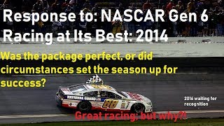 Did All the Right Circumstances Line Up to Make 2014 a Great Season?